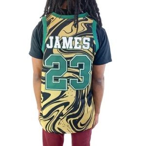 LeBron James High School Jersey basketball Headgear Classics